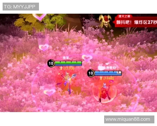 在花海中以王者为中心描绘绚烂梦境的奇幻盛宴